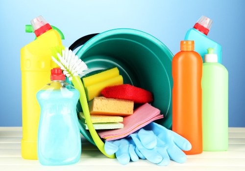 Cleaning team preparing for scheduled carpet service